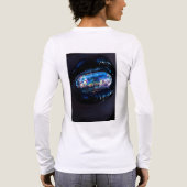 Glanzende Dosis Tri-Blend Shirt (Achterkant)