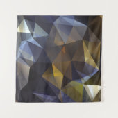Glanzende driehoek , diamanttextuur. wandkleed (Voorkant (horizontaal))
