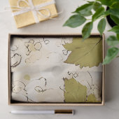 Glanzende druiven tissuepapier (Geschenk)