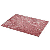 Glanzende Fonkelende Roze Glitters Snijplank (Hoek)