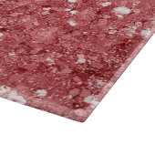 Glanzende Fonkelende Roze Glitters Snijplank (Hoek)