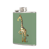Glanzende Giraffe Heupfles (Links)