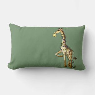 Glanzende Giraffe Kussen