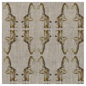 Glanzende Giraffe Stof (Close Up)