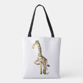 Glanzende Giraffe Tote Bag (Achterkant)
