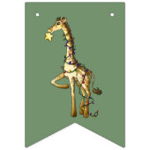Glanzende Giraffe Vlaggetjes (Tweede vlag)
