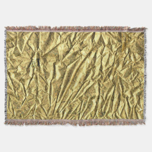Glanzende goud folie deken