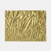 Glanzende goud folie deurmat (Voorkant)