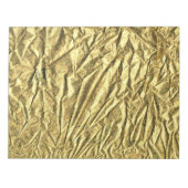 Glanzende goud folie notitieblok (Voorkant)