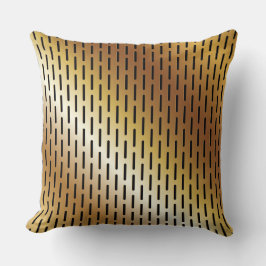 Glanzende Gouden Metalen Tegelpillow Kussen