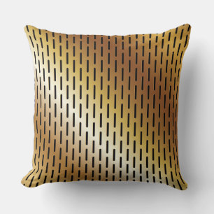 Glanzende Gouden Metalen Tegelpillow Kussen