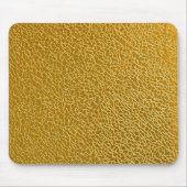 Glanzende Gouden Textuur Computer Muismat (Voorkant)
