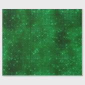 Glanzende groene folie cadeaupapier (Vlak)