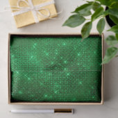 Glanzende groene folie tissuepapier (Geschenk)