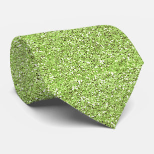 Glanzende groene glitter naadloze patroon textuur stropdas