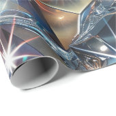 Glanzende heldere diamanten  cadeaupapier (Rol Hoek)