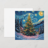 Glanzende kerstboom (Voorkant / Achterkant)