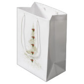 Glanzende Kerstboom cadeautas (Achterkant Gekanteld)
