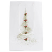Glanzende Kerstboom cadeautas (Achterkant)