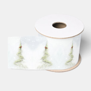 Glanzende Kerstboom elegante lint
