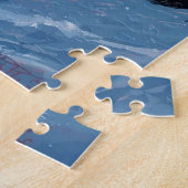 Glanzende kerstboom legpuzzel (Zijkant)