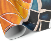 Glanzende kristallen mozaïek cadeaupapier (Rol Hoek)