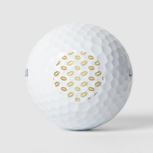 Glanzende Kusjes Golfballen (Voorkant)