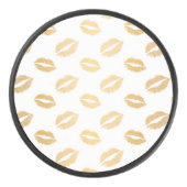Glanzende Kusjes Hockey Puck (Voorkant)