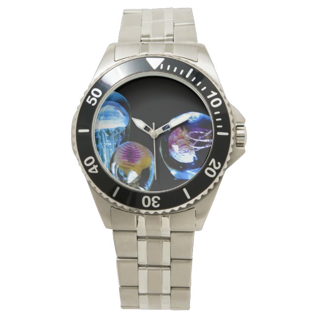 Glanzende kwal horloge (Voorkant)