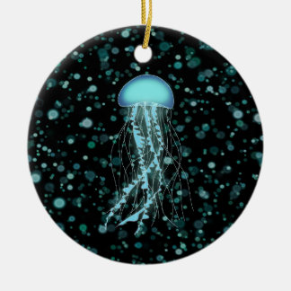 Glanzende kwal keramisch ornament