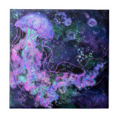 Glanzende kwal - Migned Drawing Art Collectie Tegeltje (Voorkant)