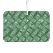 Glanzende lederen textuur 3 luchtverfrisser (Achterkant)