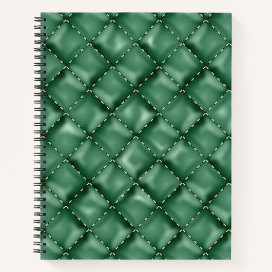 Glanzende lederen textuur 3 notitieboek (Voorkant)