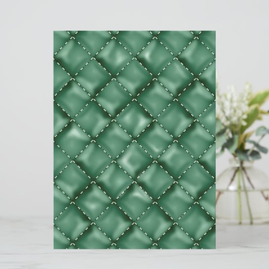 Glanzende lederen textuur 3 save the date (Staand voorkant)