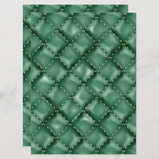 Glanzende lederen textuur 3 save the date (Voorkant / Achterkant)