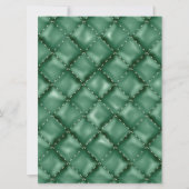 Glanzende lederen textuur 3 save the date (Voorkant)