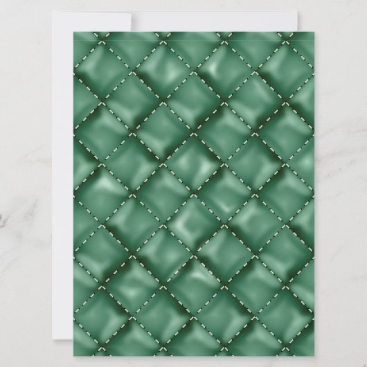 Glanzende lederen textuur 3 save the date (Voorkant)