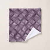 Glanzende lederen textuur bad handdoek (Wasdoekje)