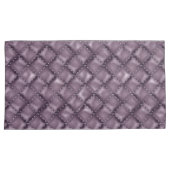 Glanzende lederen textuur kussensloop (Voorkant-Rechts)