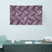 Glanzende lederen textuur spandoek (Beurs)