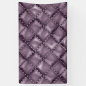 Glanzende lederen textuur spandoek (Verticaal)