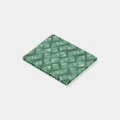 Glanzende Leer Textuur 3 Post-it® Notes (Schuin)