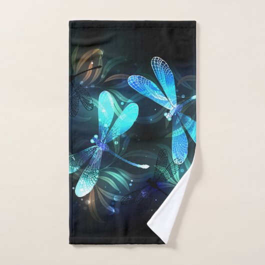 Glanzende Libellenmeer Bad Handdoek (Handdoek)