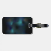 Glanzende Libellenmeer Bagagelabel (Achterkant horizontaal)