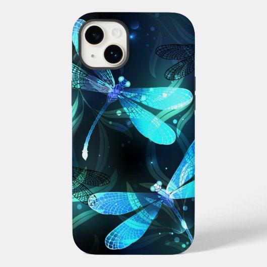 Glanzende Libellenmeer Case-Mate iPhone Case (Achterkant)