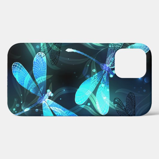 Glanzende Libellenmeer Case-Mate iPhone Case (Achterkant (horizontaal))