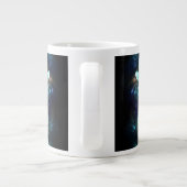 Glanzende Libellenmeer Grote Koffiekop (Achterkant)