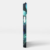 Glanzende Libellenmeer iPhone Hoesje (Rechterkant)