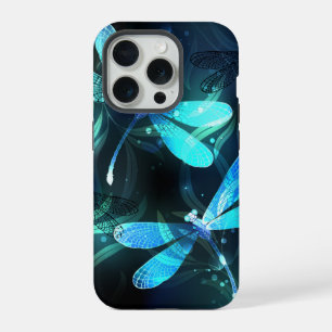 Glanzende Libellenmeer iPhone 15 Pro Case