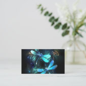 Glanzende Libellenmeer Kortingskaartje (Staand voorkant)